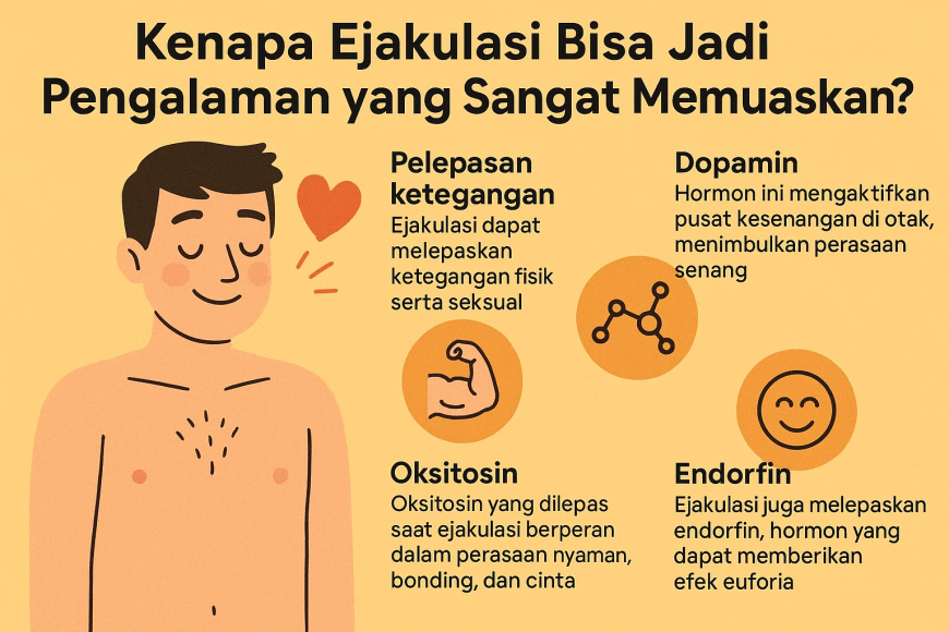 Kenapa Ejakulasi Bisa Jadi Pengalaman yang Sangat Memuaskan?