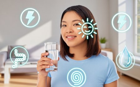 Rahasia Kulit Glowing: Rutin Minum Air Hangat Setiap Pagi