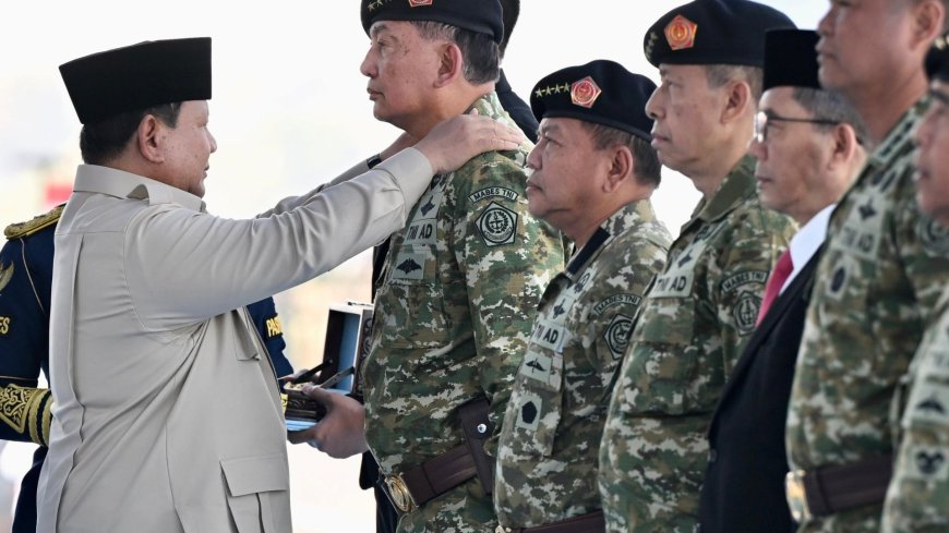5 Purnawirawan Terima Gelar Jenderal Kehormatan: Bukti Kejayaan Prabowo dan KOPASUS 2025
