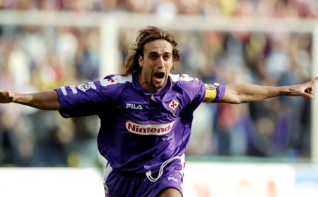 Kisah Loyalitas Batistuta Menolak Real Madrid Demi Fiorentina di Serie B