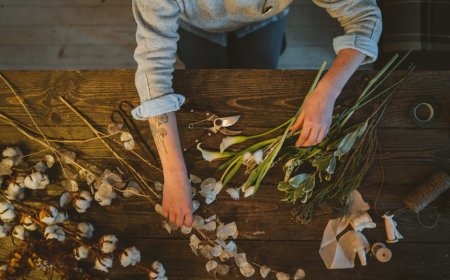 Cara Mudah Membuat Buket Mini Bunga Kering Ramah Lingkungan