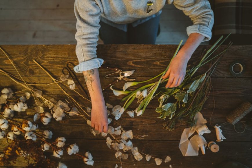 Cara Mudah Membuat Buket Mini Bunga Kering Ramah Lingkungan
