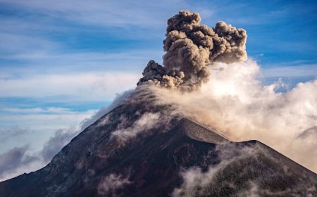 Mount Semeru Erupts Six Times Awe-Inspiring Volcanic Power