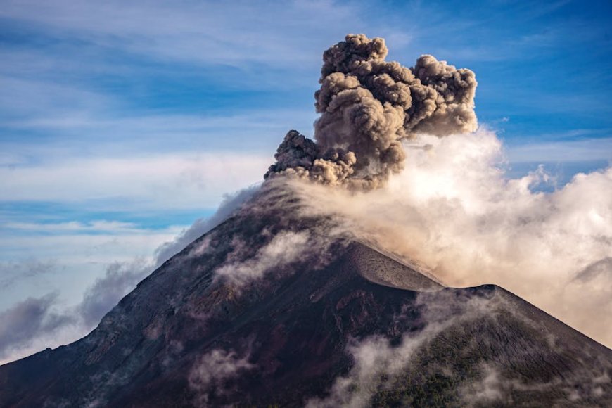 Mount Semeru Erupts Six Times Awe-Inspiring Volcanic Power