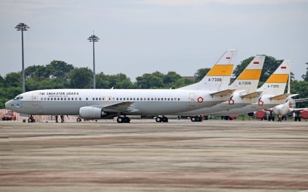TNI AU Genap 80 Tahun, Boeing 737 Berusia 59 Tahun